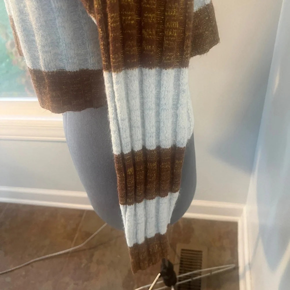 Urban Outfitters BDG Sz S slouchy long sleeve ribbed knit sweater ultra-cropped - Picture 13 of 14